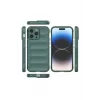 Newface iPhone 16 Pro Max Kılıf Optimum Silikon - Koyu Yeşil