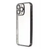 Newface iPhone 16 Pro Max Kılıf Razer Lensli Silikon - Siyah