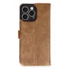 Newface iPhone 16 Pro Max Kılıf Trend S Plus Kapaklı Kılıf - Taba