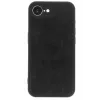Newface Apple iPhone 16E Kılıf Aras Deri Kapak - Siyah