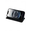 Newface iPhone 16E Kılıf Flip Cover - Siyah