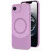 Newface Apple iPhone 16E Kılıf Maya Karbon Kapak - Mürdüm