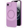Newface iPhone 16E Kılıf Maya Karbon Kapak - Mürdüm