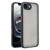Newface iPhone 16E Kılıf Montreal Silikon Kapak - Siyah
