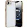 Newface iPhone 16E Kılıf Razer Lensli Silikon - Gold