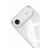 Newface iPhone 17 Air Kılıf Pc Real Magsafe Kapak - Şeffaf