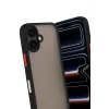 Newface iPhone 17 Kılıf Montreal Silikon Kapak - Siyah
