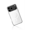 Newface iPhone 17 Pro Kılıf Magneticsafe Şeffaf Silikon - Şeffaf