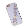 Newface iPhone 6 Kılıf Esila Silikon - Lila