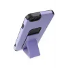 Newface iPhone 6 Kılıf Mega Standlı Silikon - Lila