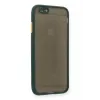 Newface iPhone 6 Kılıf Montreal Silikon Kapak - Yeşil