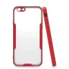 Newface iPhone 6 Kılıf Platin Silikon - Kırmızı