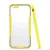 Newface iPhone 6 Kılıf Platin Silikon - Sarı