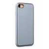 Newface iPhone 7 Kılıf Coco Deri Silikon Kapak - Açık Mavi