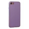 Newface iPhone 7 Kılıf Coco Deri Silikon Kapak - Lila