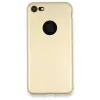 Newface iPhone 7 Kılıf First Silikon - Gold