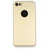 Newface iPhone 7 Kılıf First Silikon - Gold