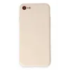 Newface iPhone 7 Kılıf First Silikon - Krem