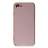 Newface iPhone 7 Kılıf Volet Silikon - Mor