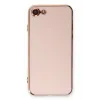 Newface iPhone 7 Kılıf Volet Silikon - Pembe