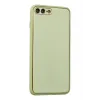 Newface iPhone 7 Plus Kılıf Coco Deri Silikon Kapak - Açık Yeşil