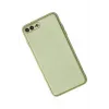 Newface iPhone 7 Plus Kılıf Coco Deri Silikon Kapak - Açık Yeşil