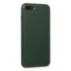 Newface iPhone 7 Plus Kılıf Coco Deri Silikon Kapak - Yeşil