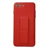 Newface iPhone 7 Plus Kılıf Coco Deri Standlı Kapak - Kırmızı