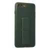 Newface iPhone 7 Plus Kılıf Coco Deri Standlı Kapak - Yeşil