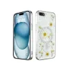 Newface iPhone 7 Plus Kılıf Daisy Simli Magsafe Kapak - Gümüş