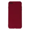 Newface iPhone 7 Plus Kılıf First Silikon - Bordo