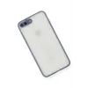 Newface Apple iPhone 7 Plus Kılıf Montreal Silikon Kapak - Gri