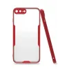 Newface iPhone 7 Plus Kılıf Platin Silikon - Kırmızı