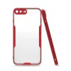 Newface iPhone 7 Plus Kılıf Platin Silikon - Kırmızı