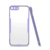 Newface iPhone 7 Plus Kılıf Platin Silikon - Lila