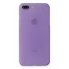 Newface iPhone 7 Plus Kılıf PP Ultra İnce Kapak - Mor