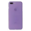 Newface iPhone 7 Plus Kılıf PP Ultra İnce Kapak - Mor