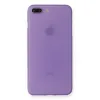 Newface iPhone 7 Plus Kılıf PP Ultra İnce Kapak - Mor