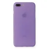 Newface iPhone 7 Plus Kılıf PP Ultra İnce Kapak - Mor