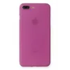 Newface iPhone 7 Plus Kılıf PP Ultra İnce Kapak - Pembe