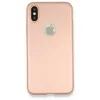 Newface iPhone X Kılıf First Silikon - Rose Gold