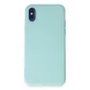 Newface Apple iPhone X Kılıf First Silikon - Turkuaz