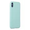 Newface Apple iPhone X Kılıf First Silikon - Turkuaz