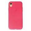 Newface iPhone XR Kılıf First Silikon - Pembe