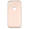 Newface iPhone XR Kılıf First Silikon - Rose Gold
