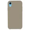 Newface Apple iPhone XR Kılıf Lansman Legant Silikon - Bej