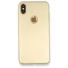 Newface iPhone XS Max Kılıf First Silikon - Gold