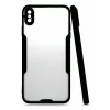Newface iPhone XS Max Kılıf Platin Silikon - Siyah
