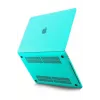 Newface Macbook Pro 13 2020 Macbook Buzlu Kapak - Yeşil