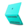 Newface Macbook Pro 13 2021 Macbook Buzlu Kapak - Yeşil